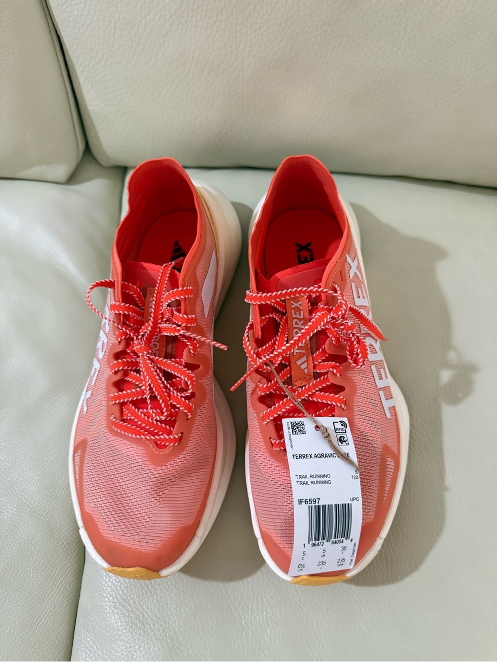 adidas TERREX Women’s Coral/White Trail Running Shoes